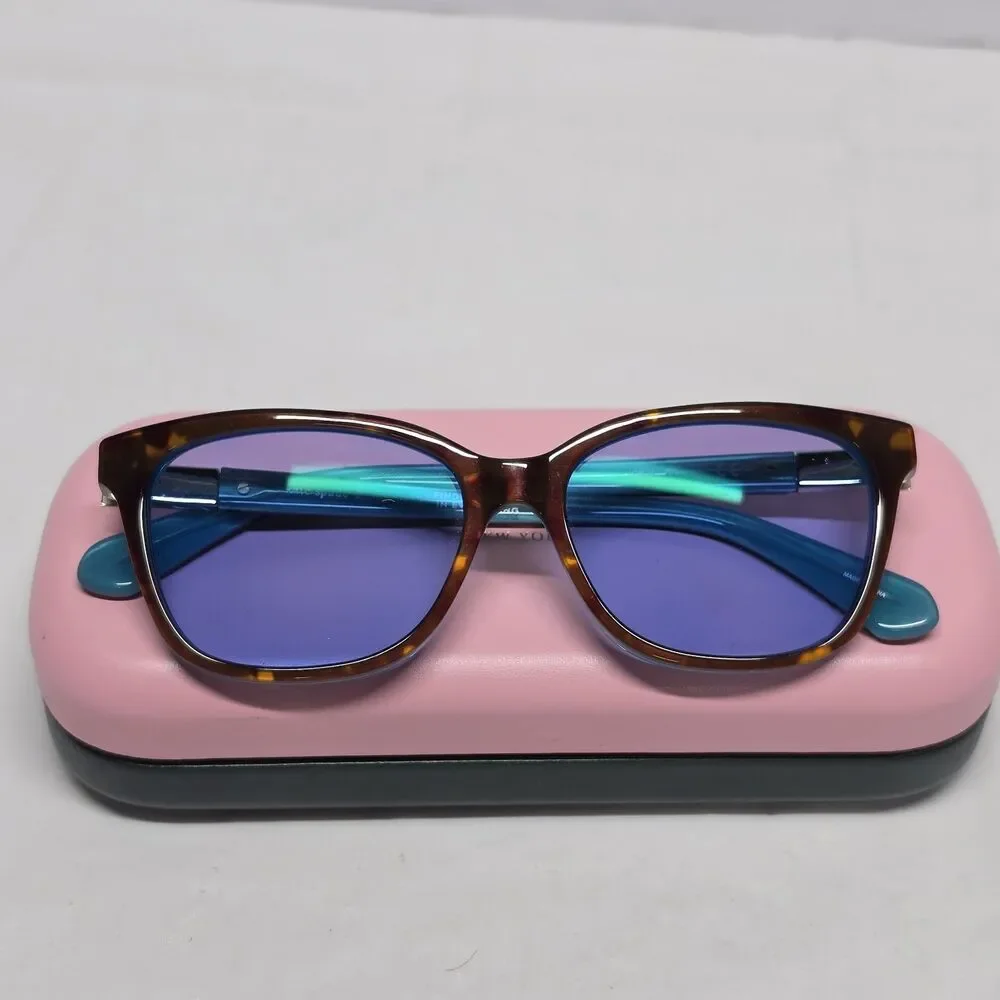Kate Spade Jorja Eyeglasses Frames FZL Brown Havana Turquoise 51-15-140